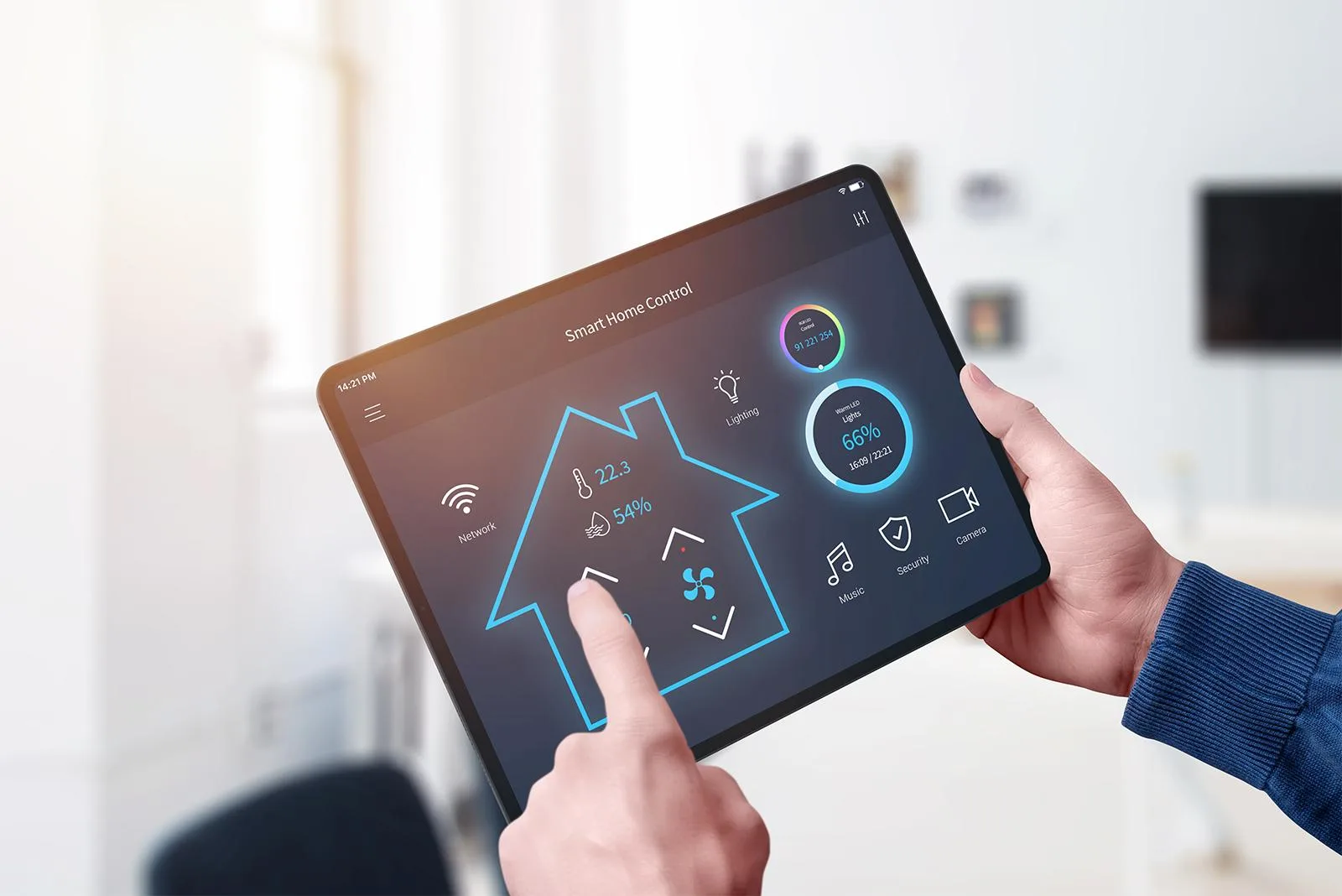 Smart Lighting Control Panel